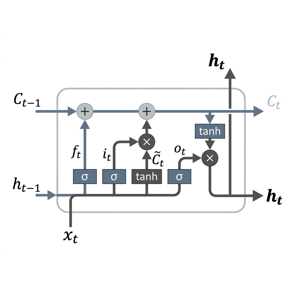 LSTM Terminal State Mechanics